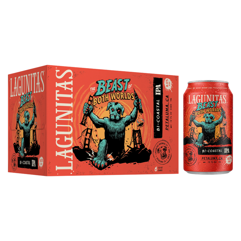 LAGUNITAS BEAST BTH WRLD 6PKC (6PKC 12 OZ)