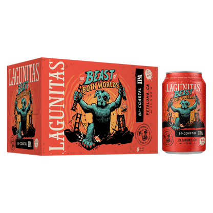 LAGUNITAS BEAST BTH WRLD 6PKC (6PKC 12 OZ)