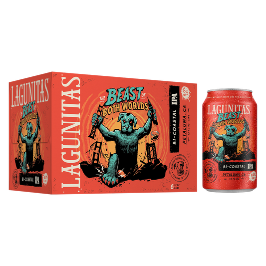 LAGUNITAS BEAST BTH WRLD 6PKC (6PKC 12 OZ)