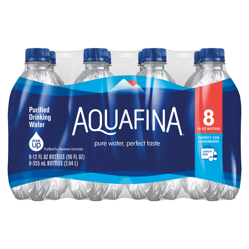 Aquafina 8pk 12oz Btl