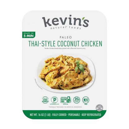 Kevin's Natural Foods Thai Style Coconut Chicken - 16oz