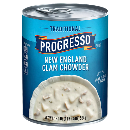 Progresso Traditional New England Clam Chowder Soup 18.5oz
