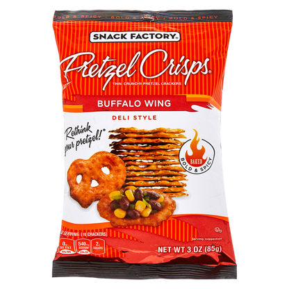 Snack Factory Buffalo Pretzel Crisps 3oz