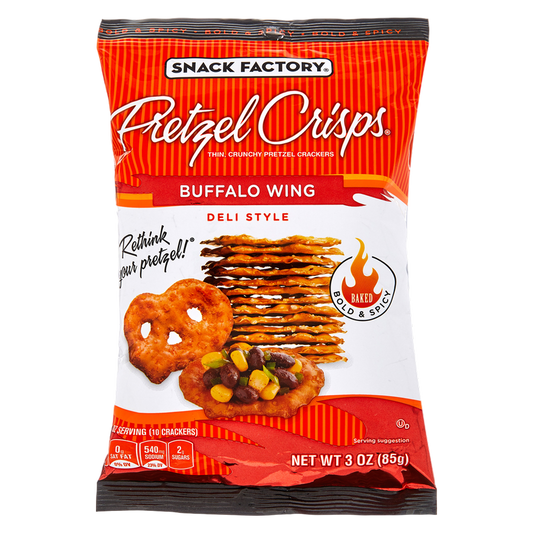 Snack Factory Buffalo Pretzel Crisps 3oz