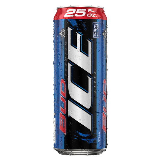 Bud Ice Single 25oz Can 5.5% ABV