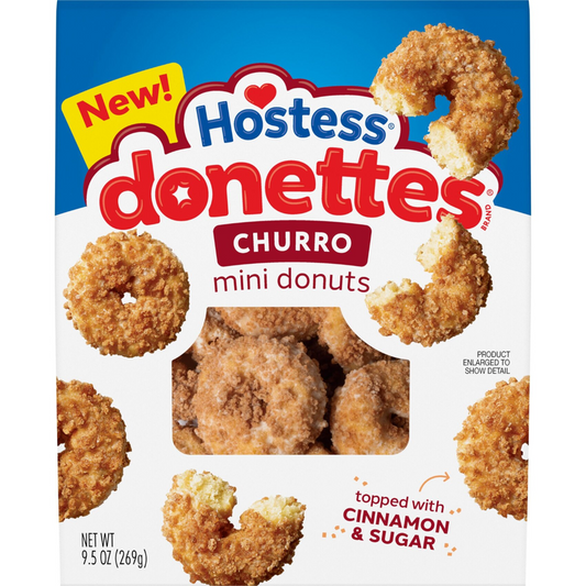 Hostess Churro Donettes Bag, 9.5oz
