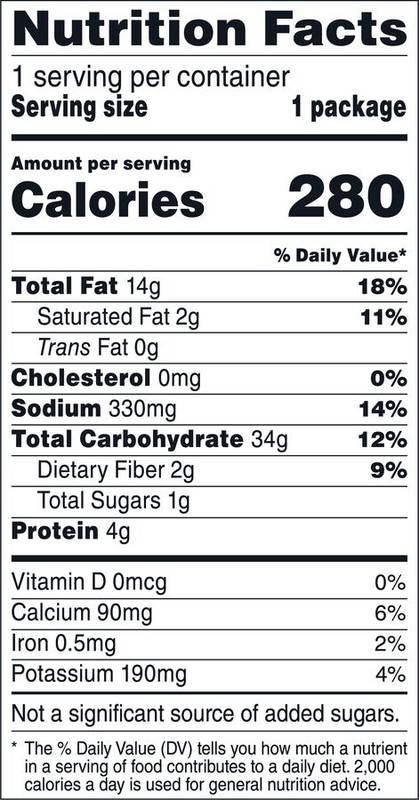 Doritos Nacho Cheese Minis Can, 1.95 oz