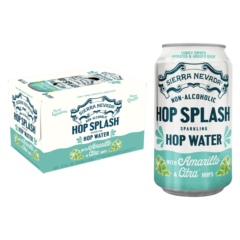 Sierra Nevada Hop Splash Hop-Infused Sparkling Water 6pk 12oz Can 0% ABV