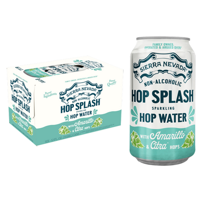 Sierra Nevada Hop Splash Hop-Infused Sparkling Water 6pk 12oz Can 0% ABV