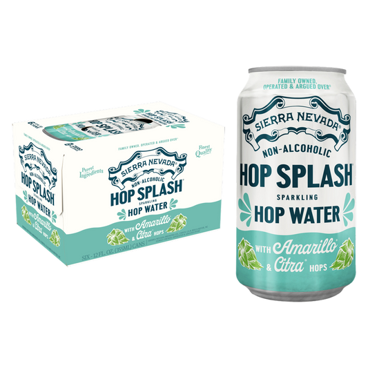 Sierra Nevada Hop Splash Hop-Infused Sparkling Water 6pk 12oz Can 0% ABV