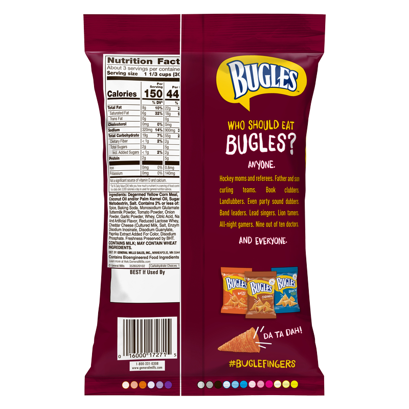 Bugles Chili Cheese 3oz