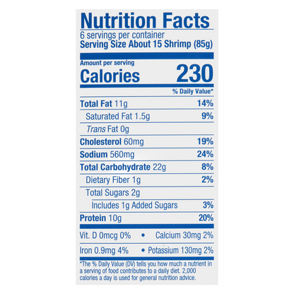 SeaPak Frozen Oven Crispy Breaded Popcorn Shrimp 18oz