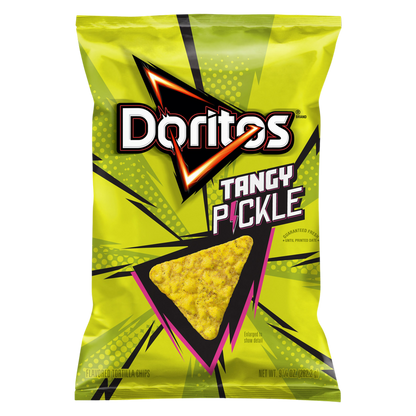 Doritos Tortilla Chips Tangy Pickle 9.25oz
