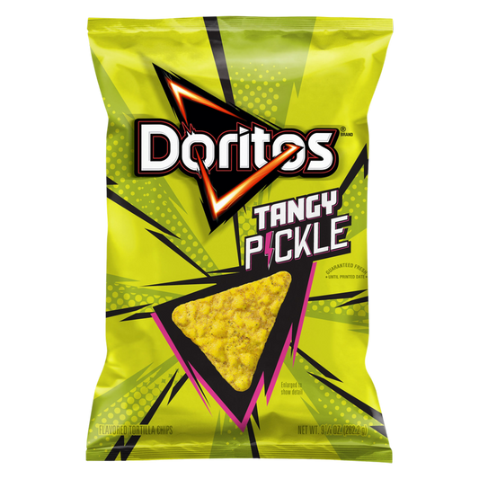 Doritos Tortilla Chips Tangy Pickle 9.25oz
