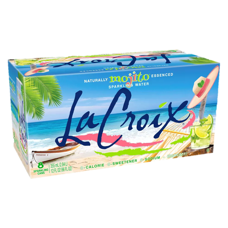 La Croix Mojito Sparkling Water 8pk 12oz Can