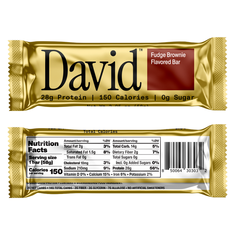 David Fudge Brownie Protein Bar, 2.05oz