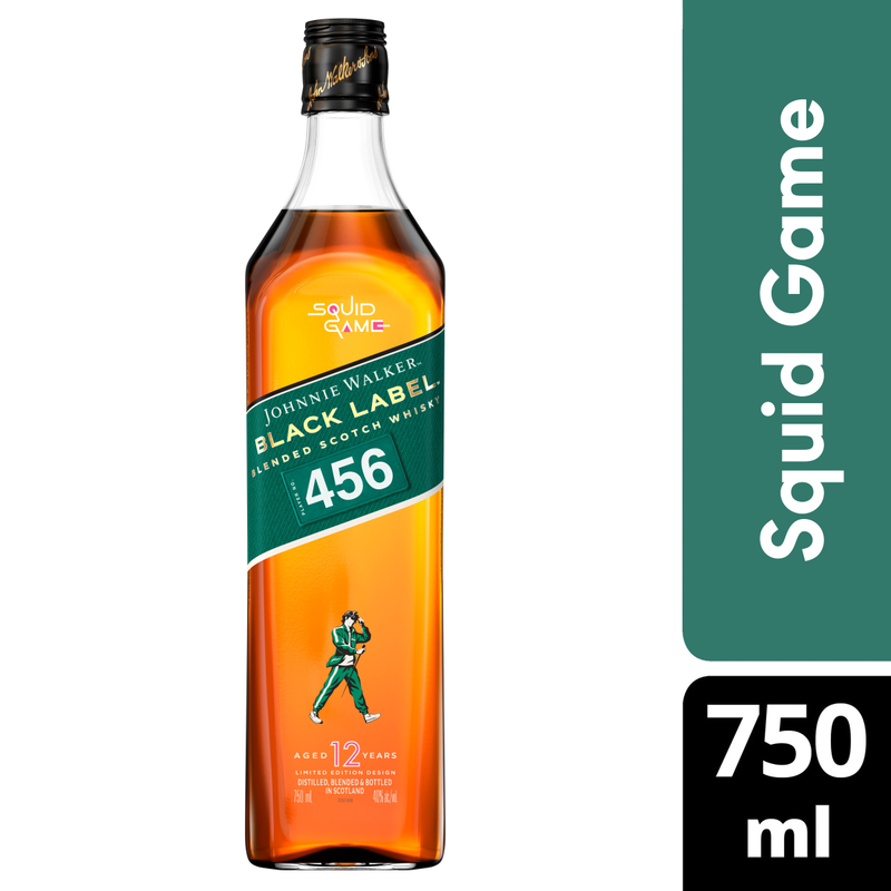 Johnnie Walker Black Squid Games Edition 750ml Bottle