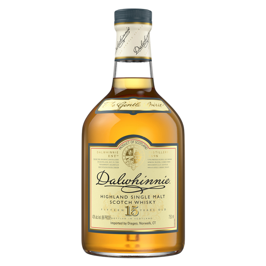 Dalwhinnie 15 Year Old Single Malt Scotch Whisky, 750 mL (86 Proof)