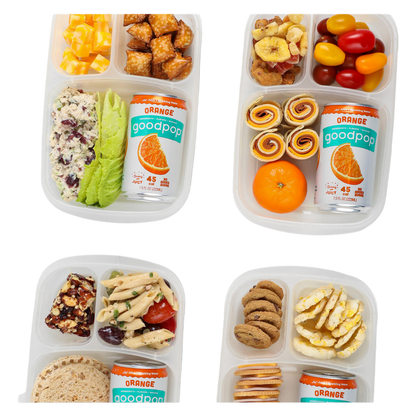 GoodPop Orange Juice & Bubbly Water Water 6pk 7.5oz Mini Can