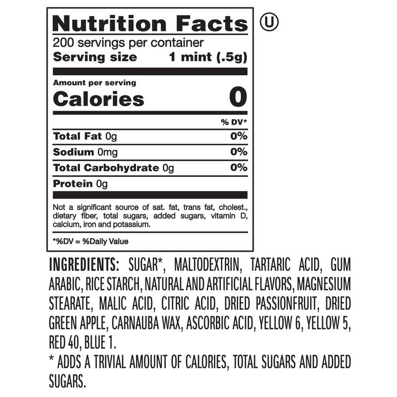 Tic Tac Fruit Adventure Mints, On-The-Go Refreshment, 3.4 oz Bottle Pack