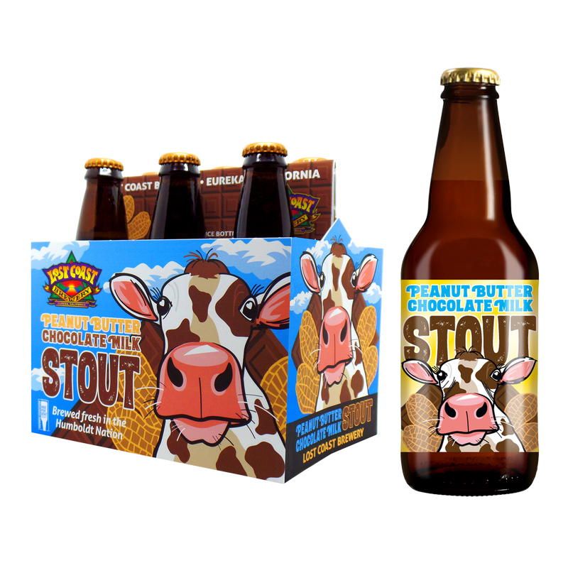 Lost Coast Brewing Peanut Butter Chocolate Milk Stout 6pk 12oz Btl