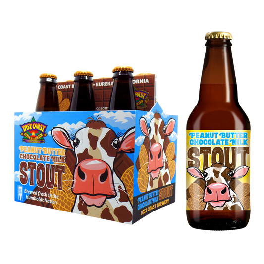 Lost Coast Brewing Peanut Butter Chocolate Milk Stout 6pk 12oz Btl