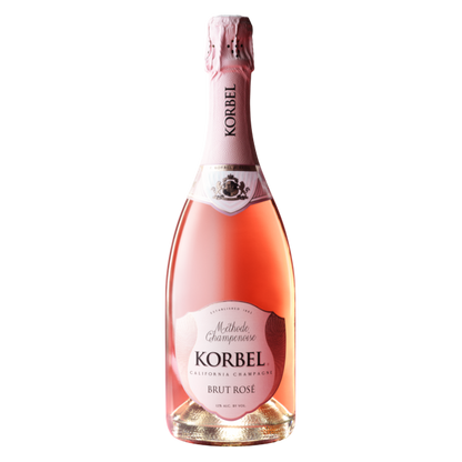 Korbel Brut Rose California Champagne 750ml