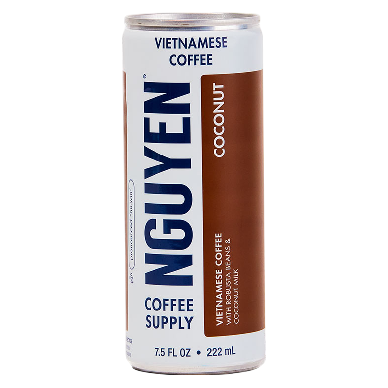 Nguyen Coffee Supply Coconut Vietnamese Coffee Cold Brew 7.5oz Can