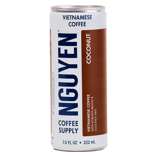 Nguyen Coffee Supply Coconut Vietnamese Coffee Cold Brew 7.5oz Can