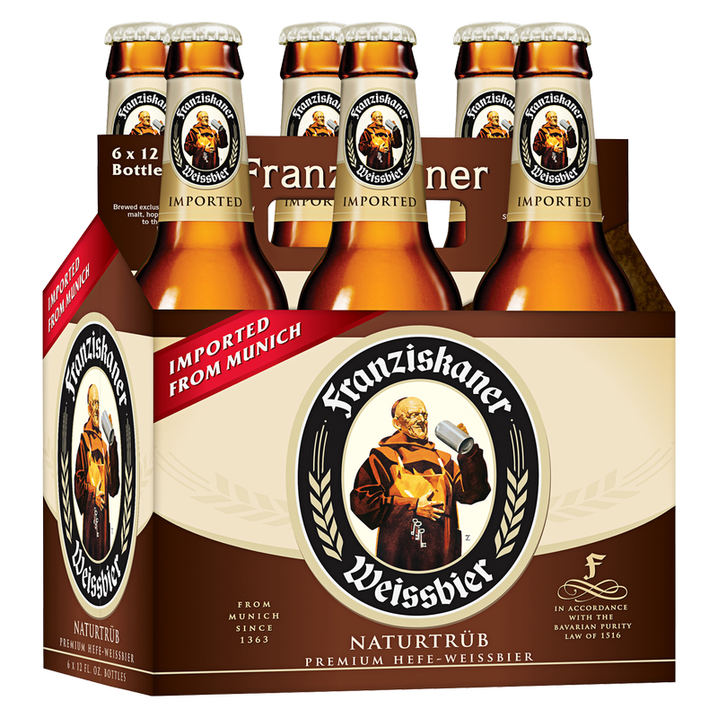 Franziskaner Hefe-Weissbier 6pk 12oz Btl