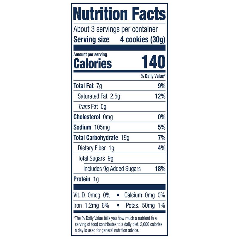 Famous Amos Classic Bite-Size Chocolate Chip Cookies, Bag 3.0 oz