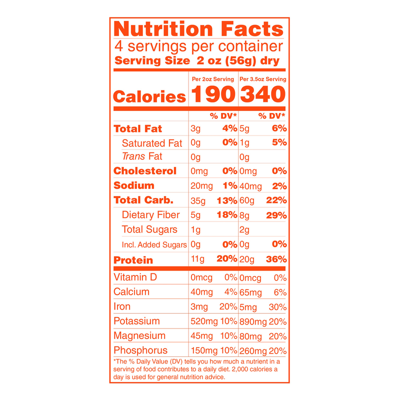 Banza Chickpea Flour Rotini Pasta 8oz