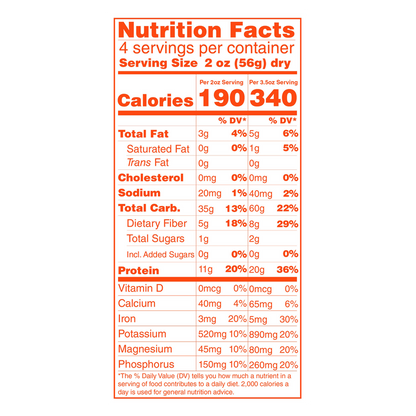 Banza Chickpea Flour Rotini Pasta 8oz