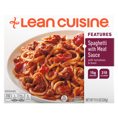 Lean Cuisine Features Spaghetti with Meat Sauce 11.5oz