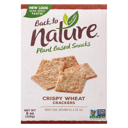 Back to Nature Crispy Wheat Crackers 8oz
