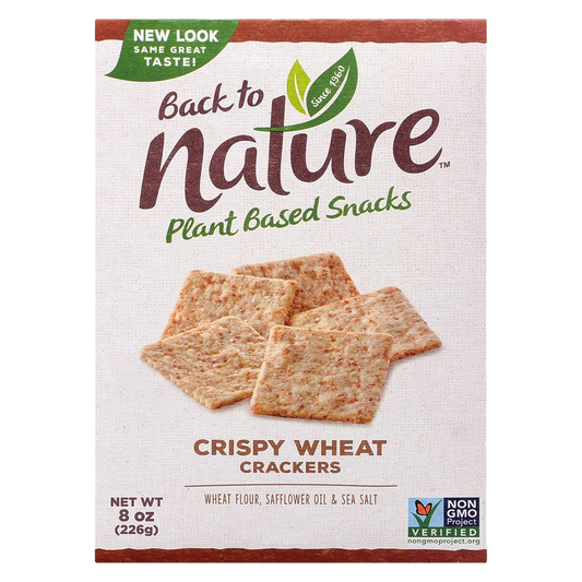 Back to Nature Crispy Wheat Crackers 8oz