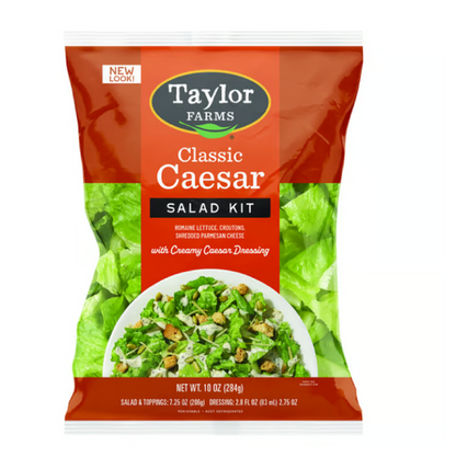 Taylor Farms Classic Caesar Salad Kit - 10oz