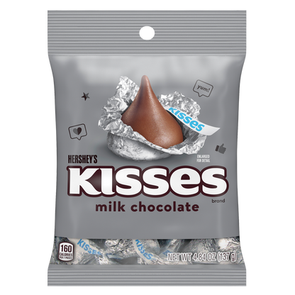 Hershey's Kisses Milk Chocolate Candy 4.84oz