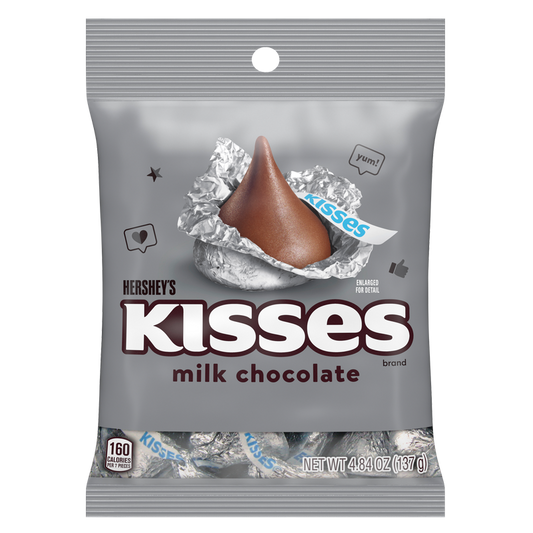 Hershey's Kisses Milk Chocolate Candy 4.84oz