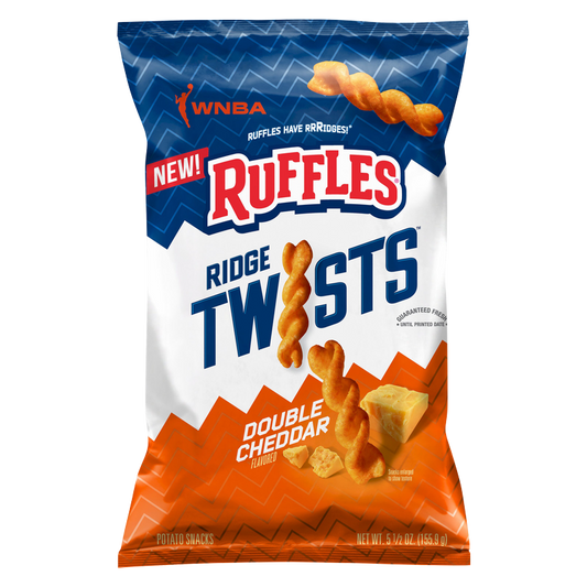 Ruffles Ridge Twists Double Cheddar 5.5oz