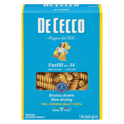 De Cecco Fusilli Pasta 16oz