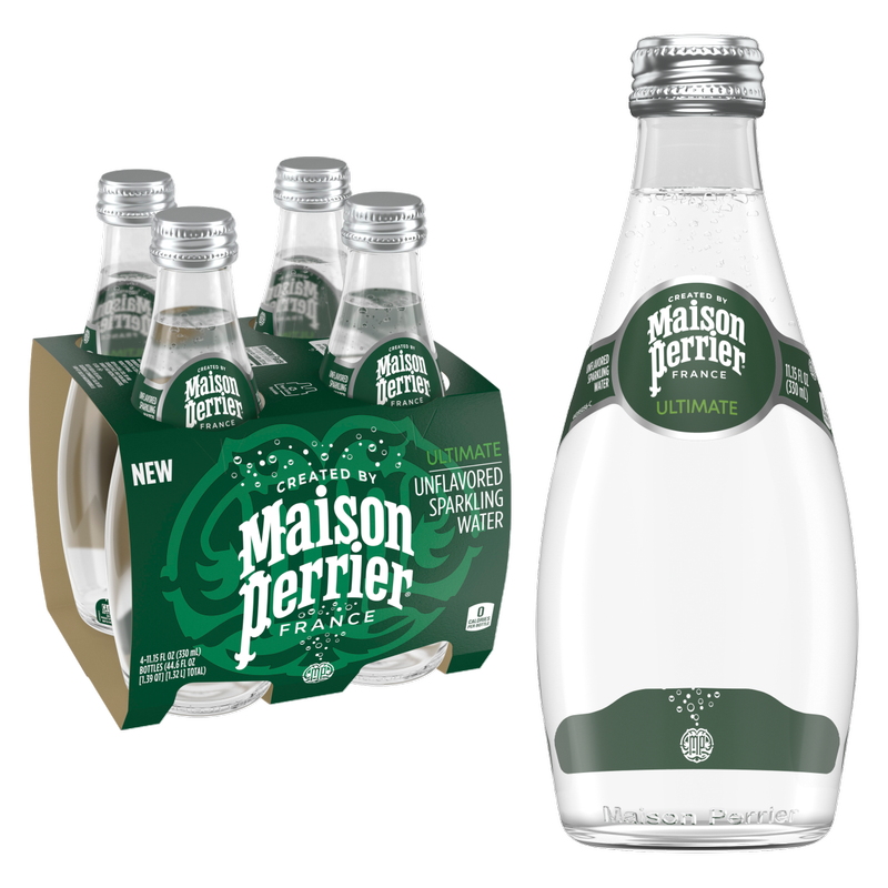 Maison Perrier Sparkling Water 4pk 330mL Can
