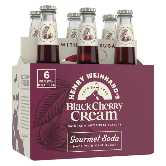 Henry Weinhard's Black Cherry 6pk 12oz Btl