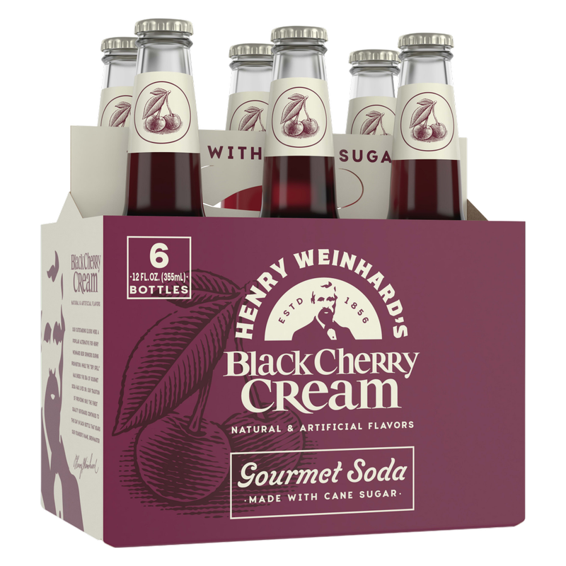 Henry Weinhard's Black Cherry 6pk 12oz Btl