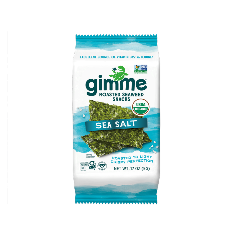 Gimme Organic Sea Salt Seaweed Chips 0.17oz