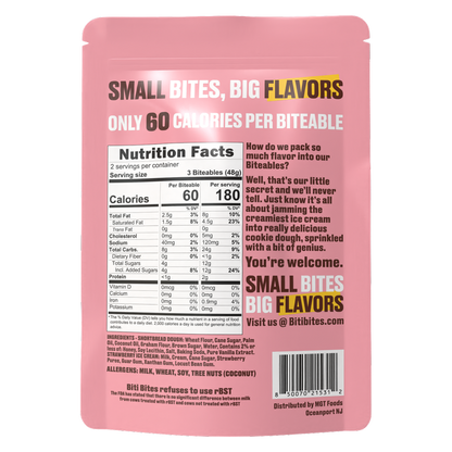 Biti Bites Biteables Strawberry Shortcake Frozen Bites, 6ct