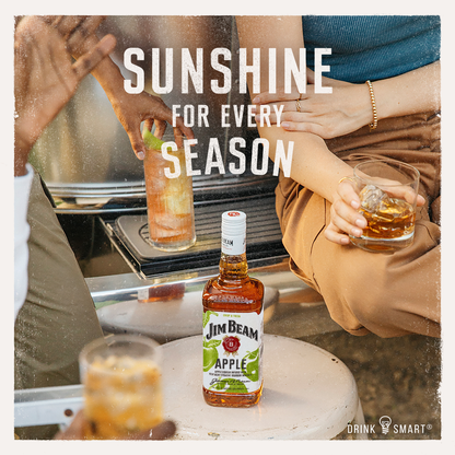 Jim Beam Apple Liqueur with Kentucky Straight Bourbon Whiskey 375ml PET
