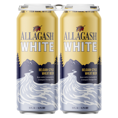 Allagash White Ale 4pk 16oz Can