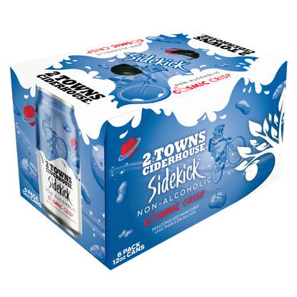 2 Towns Cosmic Crisp Non-Alcoholic 6pk 12oz Can 0% ABV