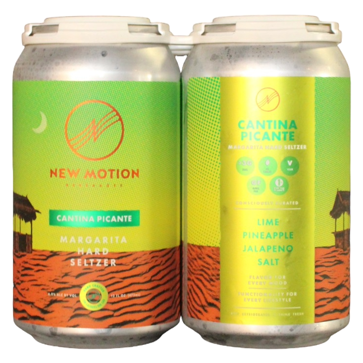 New Motion Cantina Picante 4pk 12oz Can 6% ABV
